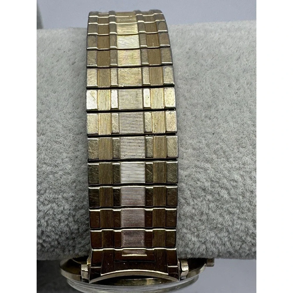 Tradition Swiss‎ Made Mens Watch 17 Jewels 10K RGP 33MM 6